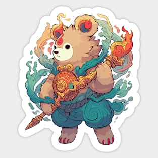 Magical Bear Sticker